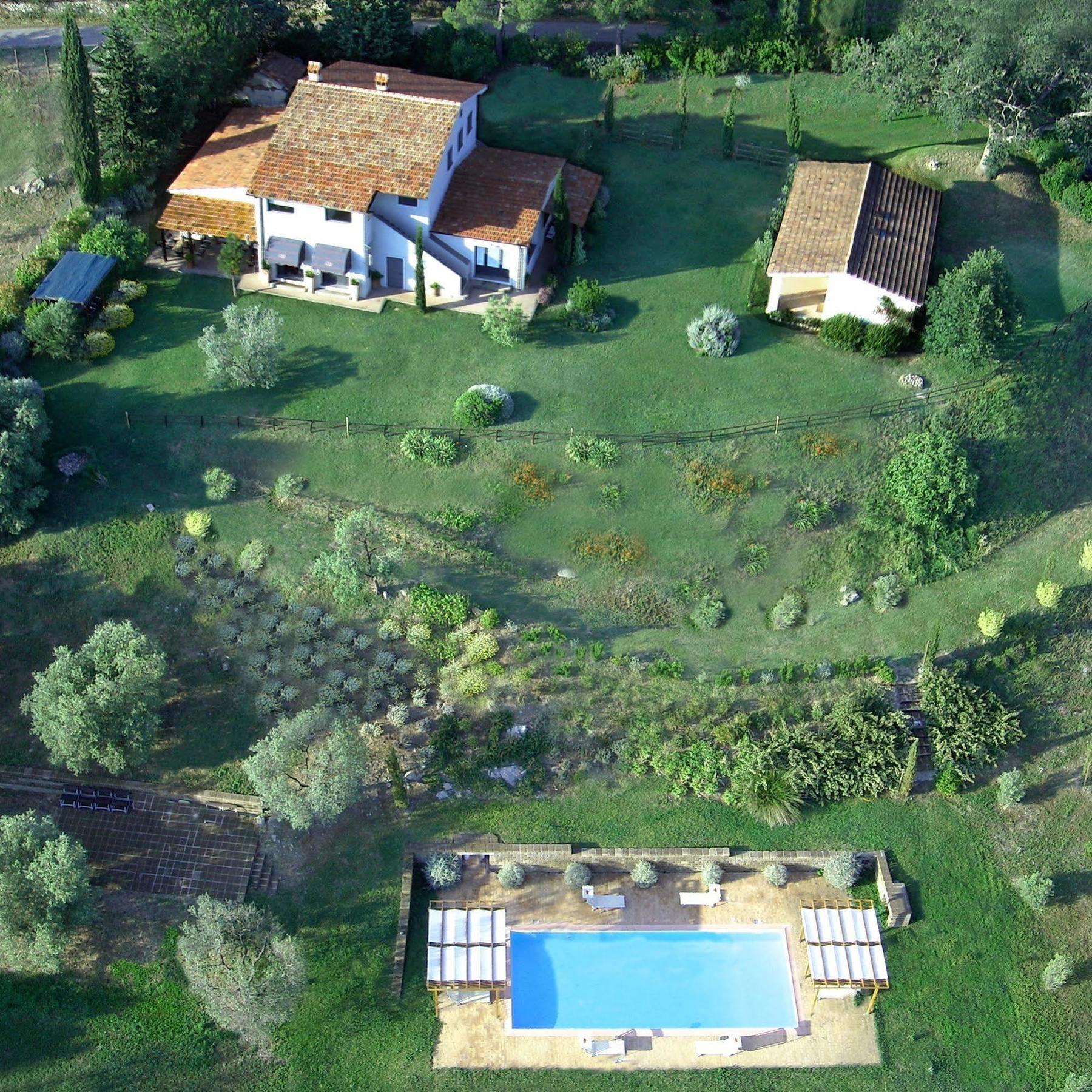 Agriturismo Quercia Rossa Rural House Montemerano Exteriér fotografie
